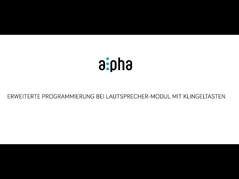 Türstation ALPHA I Erweiterte Programmierung über WLAN Hotspot I Grothe GmbH